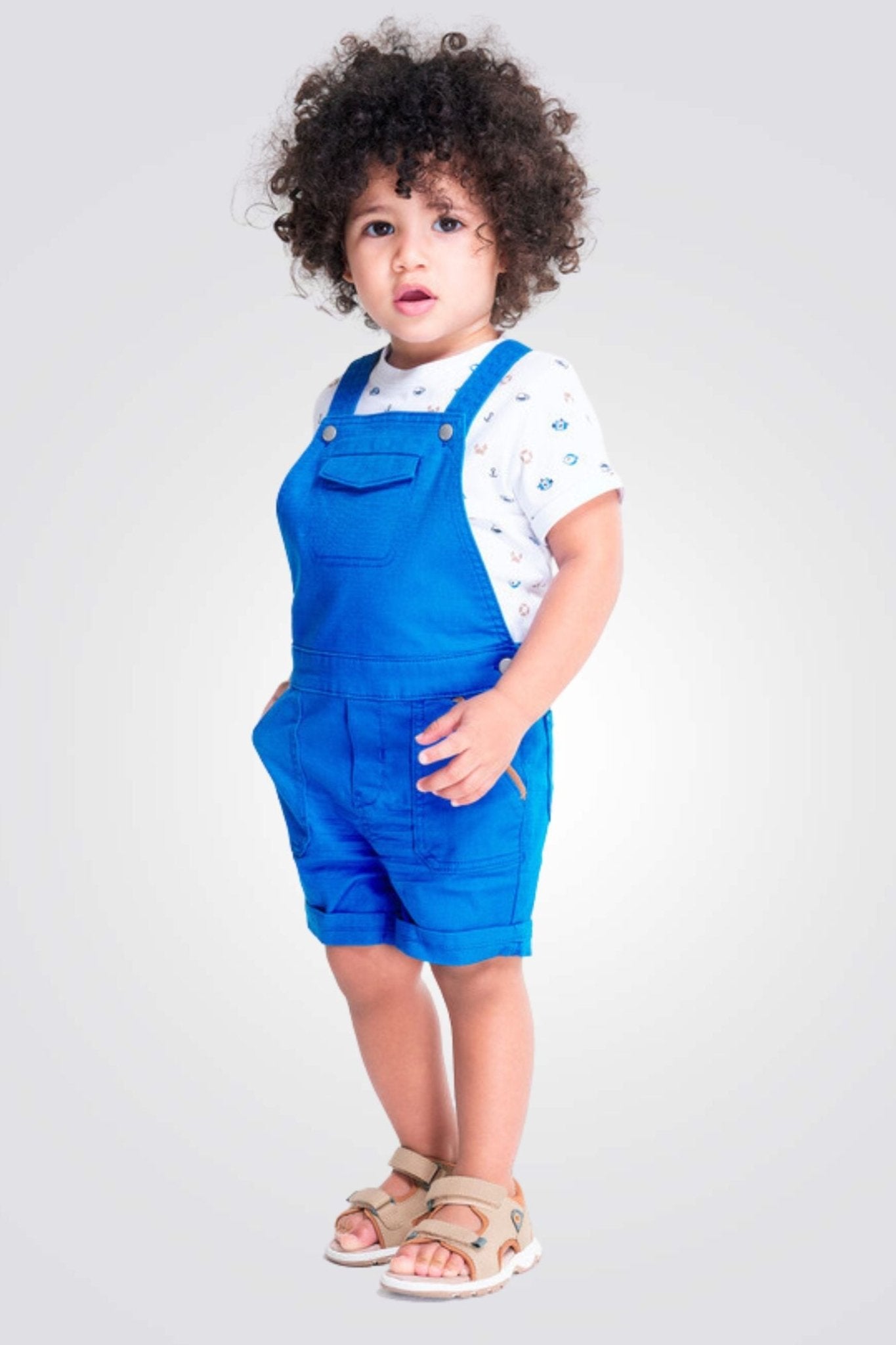 OBAIBI - סט אוברול וחולצה לתינוקות בנות - MASHBIR//365