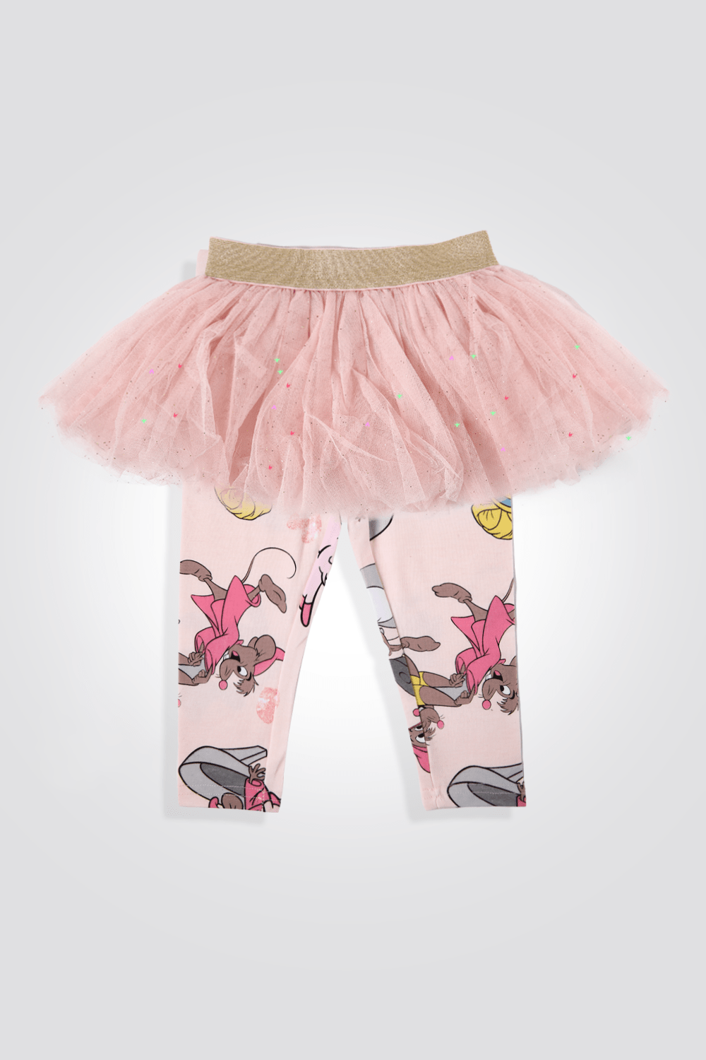 DELTA - סט פיג’מה ארוכה דקה עם חצאית עם אורות PRINCESS - MASHBIR//365