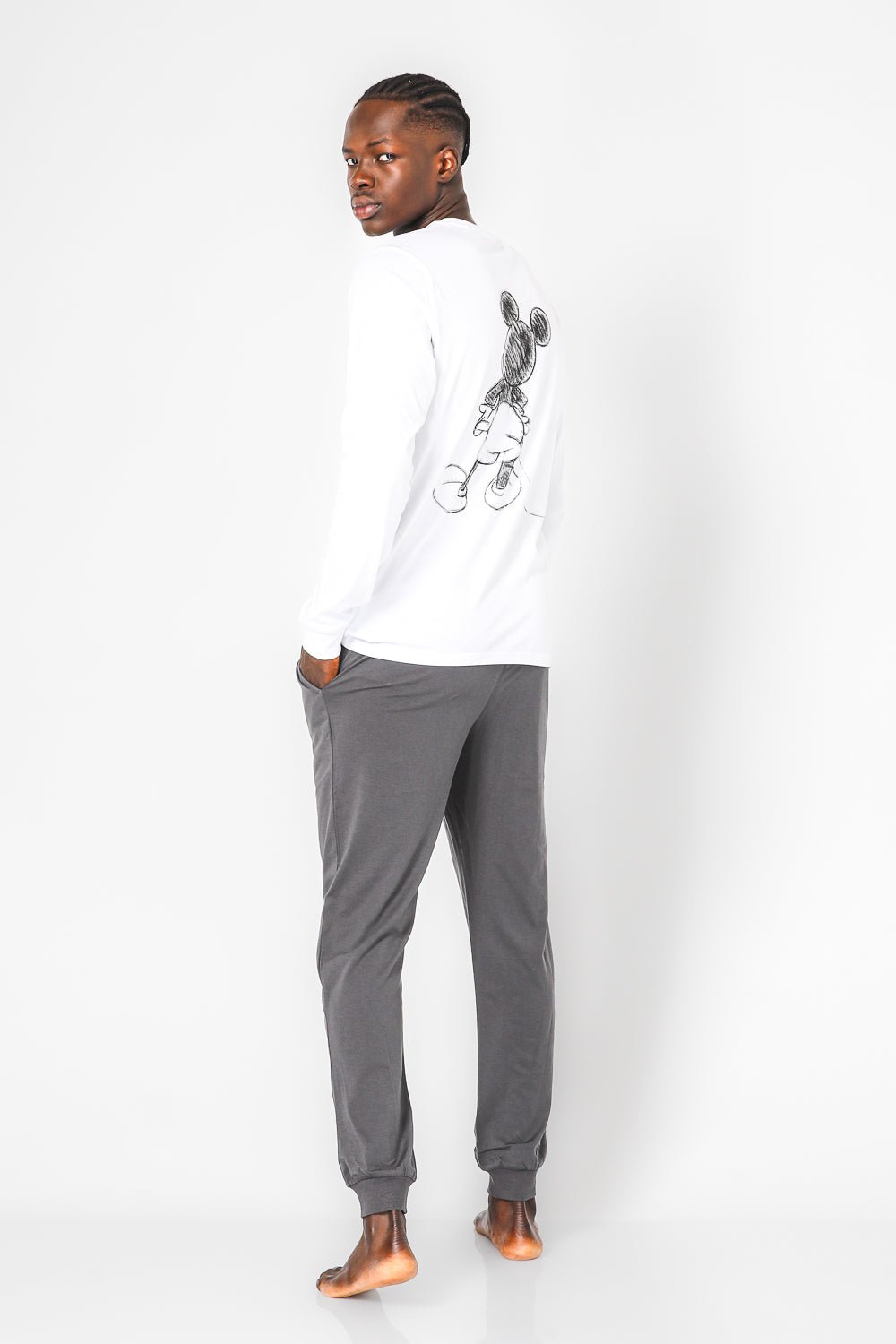 DELTA - סט פיג’מה ארוכה דקה MICKEY MOUSE - MASHBIR//365