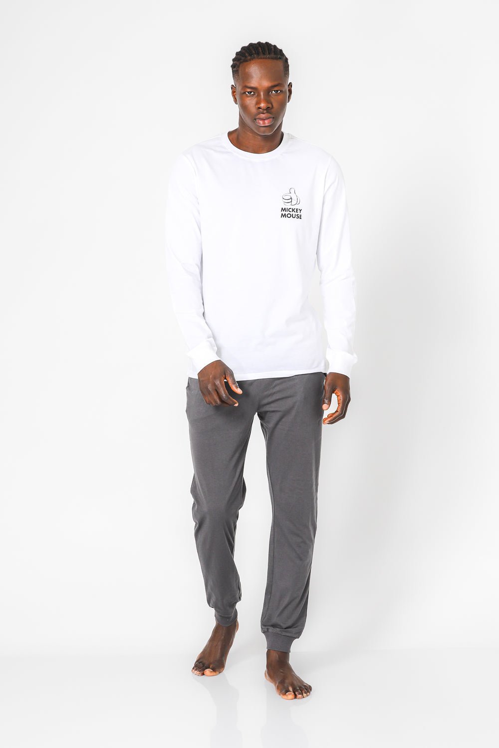 DELTA - סט פיג’מה ארוכה דקה MICKEY MOUSE - MASHBIR//365