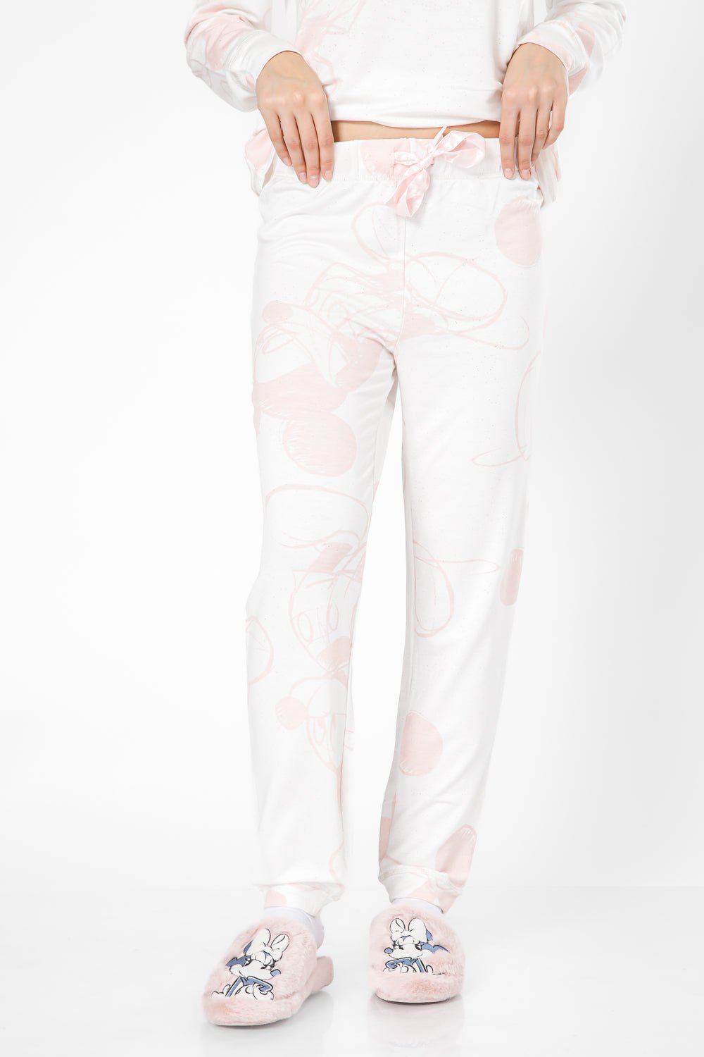 DELTA - סט פיג’מה ארוכה דקה מנצנצת MICKEY - MASHBIR//365