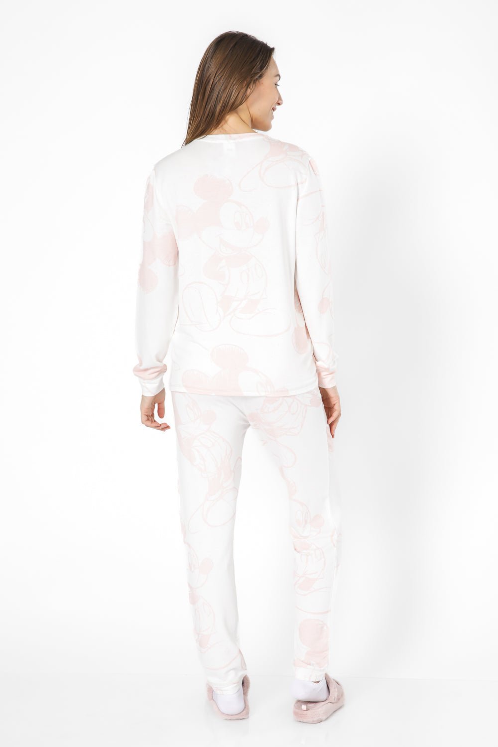 DELTA - סט פיג’מה ארוכה דקה מנצנצת MICKEY - MASHBIR//365