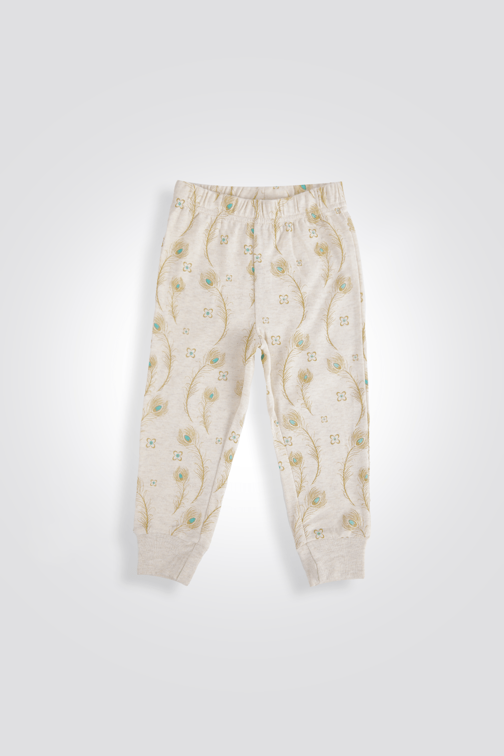 DELTA - סט פיג'מה ארוכה לילדות YASMIN בצבע לבן עם שרביט - MASHBIR//365