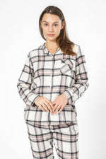 BONITA DE MAS - סט פיג'מה פלנל קלאסית - MASHBIR//365