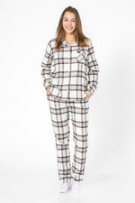 BONITA DE MAS - סט פיג'מה פלנל קלאסית - MASHBIR//365