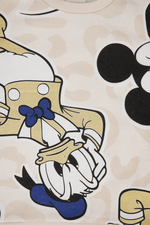 DELTA - סט פיג’מה פוטר יוניסקס MICKEY AND DONALD - MASHBIR//365