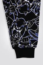 DELTA - סט פיג’מה פוטר עם מסיכה עם אורות SONIC - MASHBIR//365