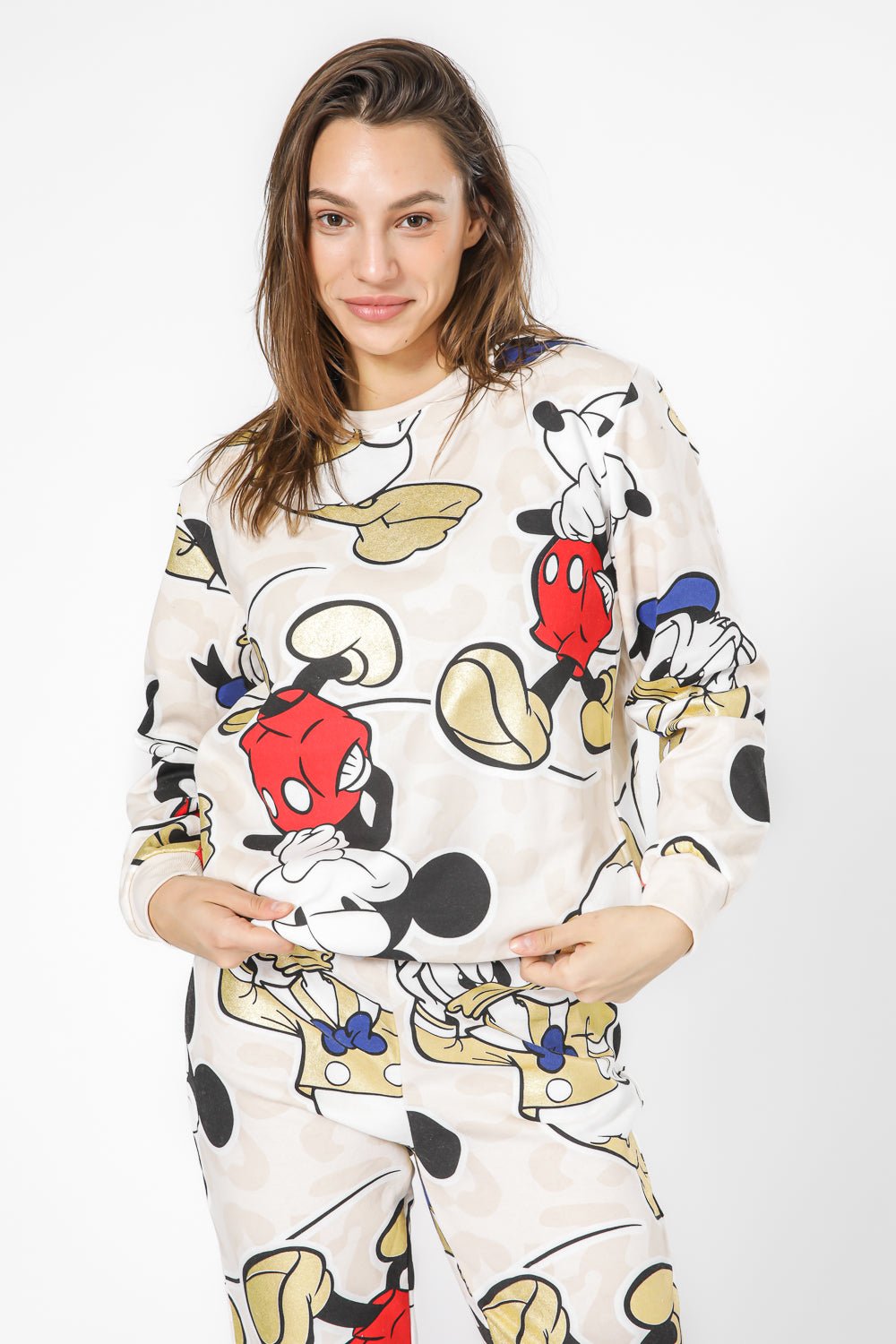 DELTA - סט פיג’מה פוטר MICKEY AND DONALD - MASHBIR//365