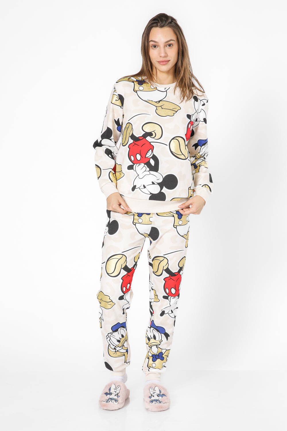 DELTA - סט פיג’מה פוטר MICKEY AND DONALD - MASHBIR//365