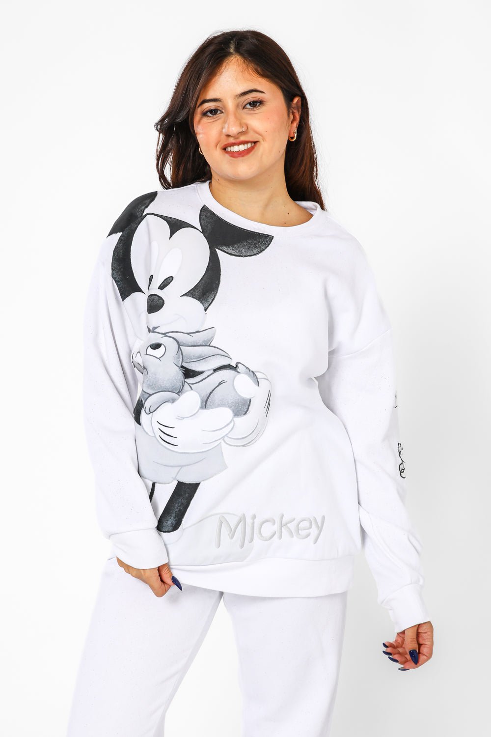 DELTA - סט פיג'מה פוטר מיקי בצבע לבן - MASHBIR//365