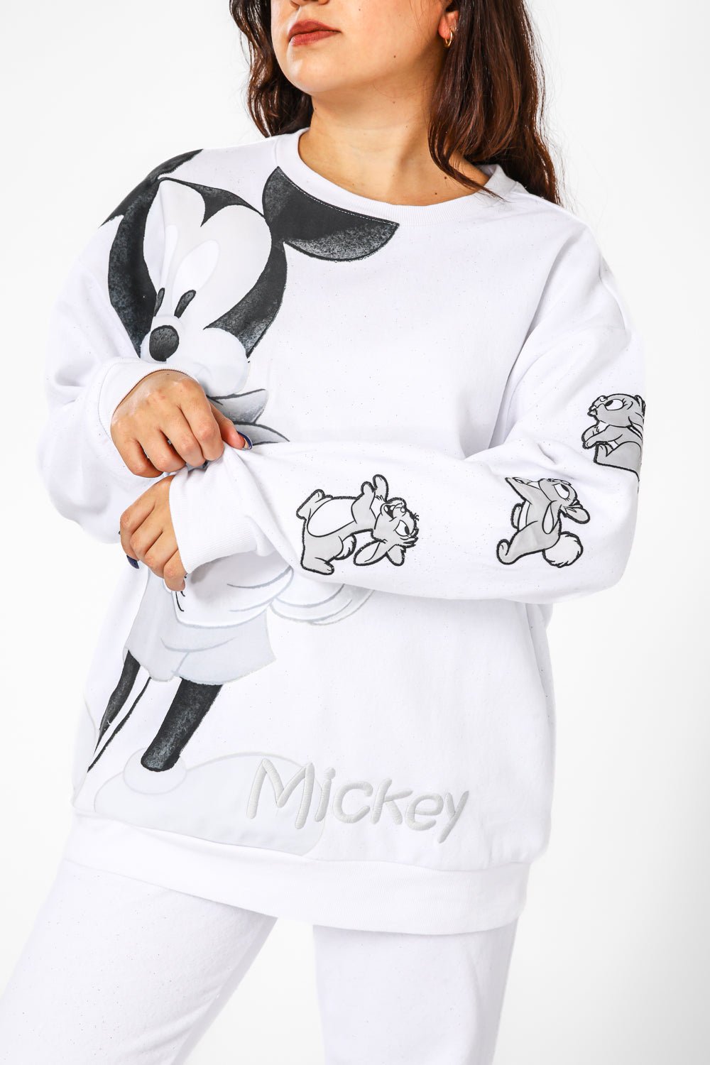 DELTA - סט פיג'מה פוטר מיקי בצבע לבן - MASHBIR//365