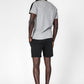 KENNETH COLE - סט פיג'מה קצרה לגבר בצבע אפור ושחור - MASHBIR//365 - 2