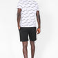 KENNETH COLE - סט פיג'מה קצרה לגבר בצבע לבן ושחור - MASHBIR//365 - 2