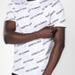 KENNETH COLE - סט פיג'מה קצרה לגבר בצבע לבן ושחור - MASHBIR//365 - 3