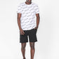 KENNETH COLE - סט פיג'מה קצרה לגבר בצבע לבן ושחור - MASHBIR//365 - 1