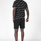 KENNETH COLE - סט פיג'מה קצרה לגבר בצבע שחור - MASHBIR//365 - 2