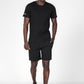 KENNETH COLE - סט פיג'מה קצרה לגבר בצבע שחור - MASHBIR//365 - 1