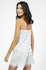 DELTA - סט פיג’מה קצרה לנשים בצבע אפור - MASHBIR//365