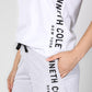 KENNETH COLE - סט פיג'מה קצרה לנשים בצבע לבן ואפור - MASHBIR//365 - 3