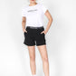 KENNETH COLE - סט פיג'מה קצרה לנשים בצבע לבן ושחור - MASHBIR//365 - 1