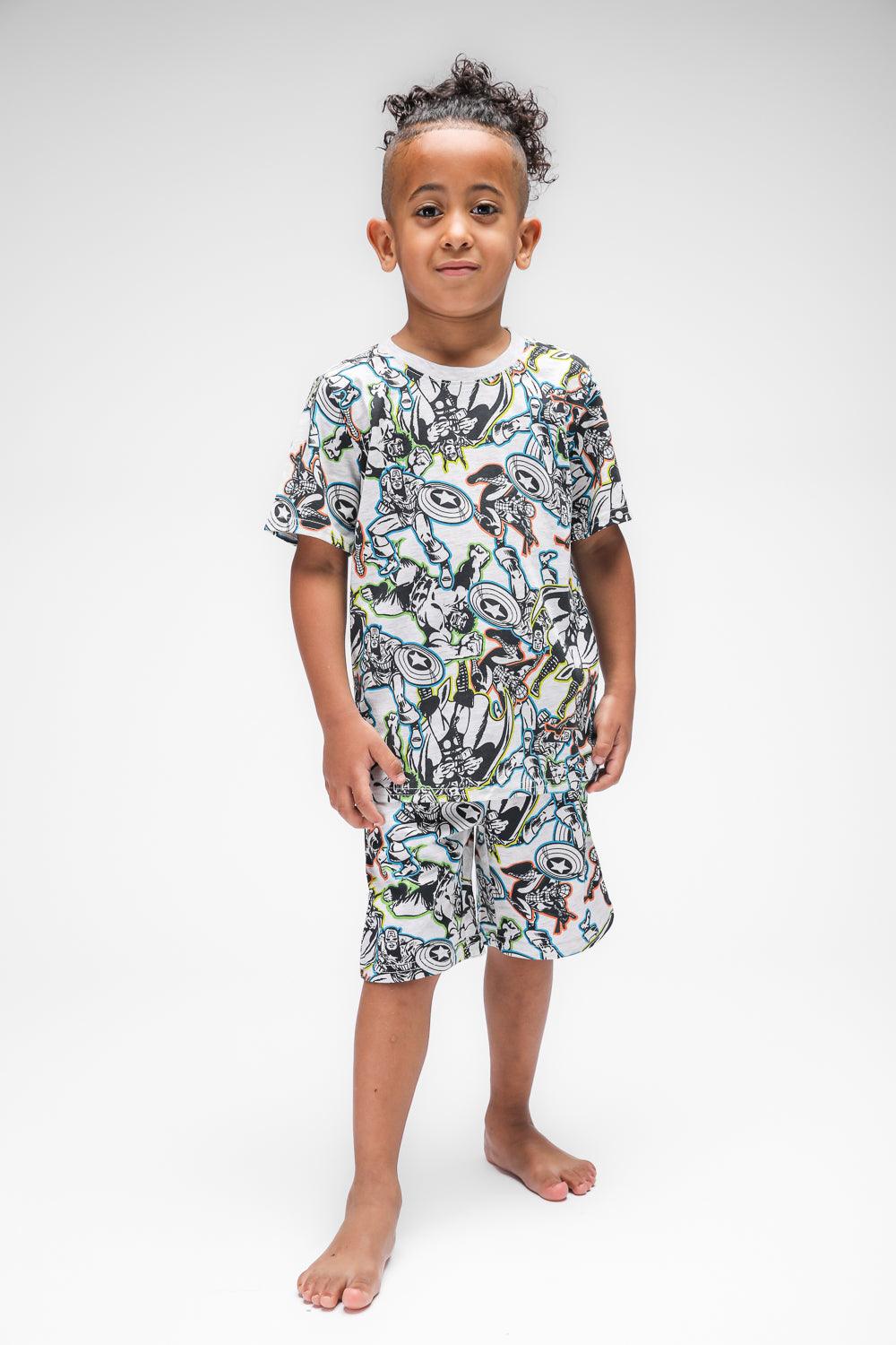 DELTA - סט פיג’מה קצרה MARVEL לילדים - MASHBIR//365