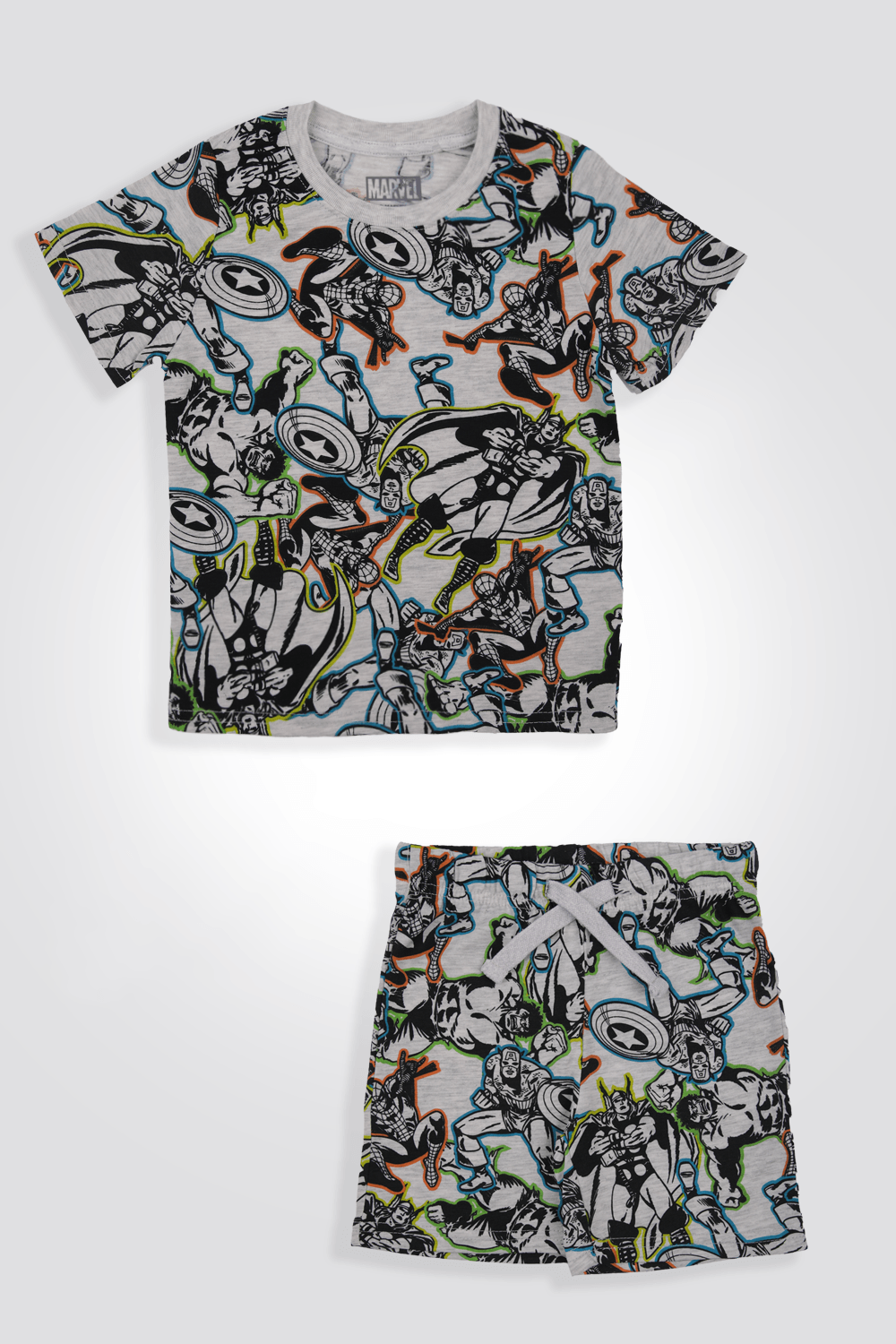 DELTA - סט פיג’מה קצרה MARVEL לילדים - MASHBIR//365