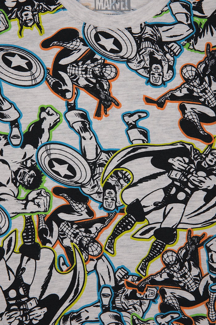 DELTA - סט פיג’מה קצרה MARVEL לילדים - MASHBIR//365