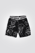 DELTA - סט פיג’מה קצרה MICKEY בצבע שחור לילדים - MASHBIR//365