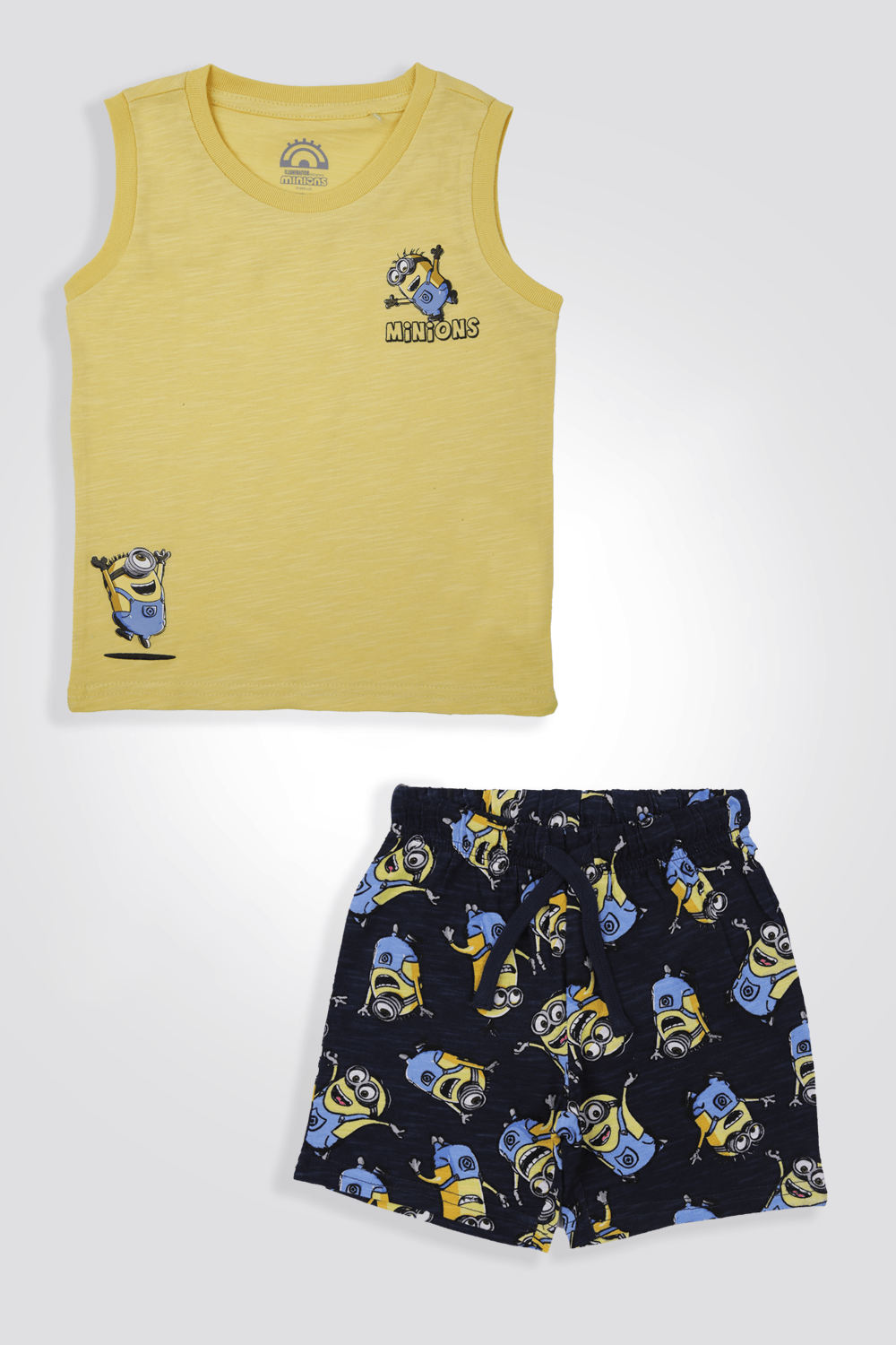 DELTA - סט פיג’מה קצרה MINIONS בצבע צהוב לילדים - MASHBIR//365