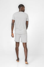 DELTA - סט פיג'מה קצרה POPEYE בצבע אפור מלאנז' - MASHBIR//365