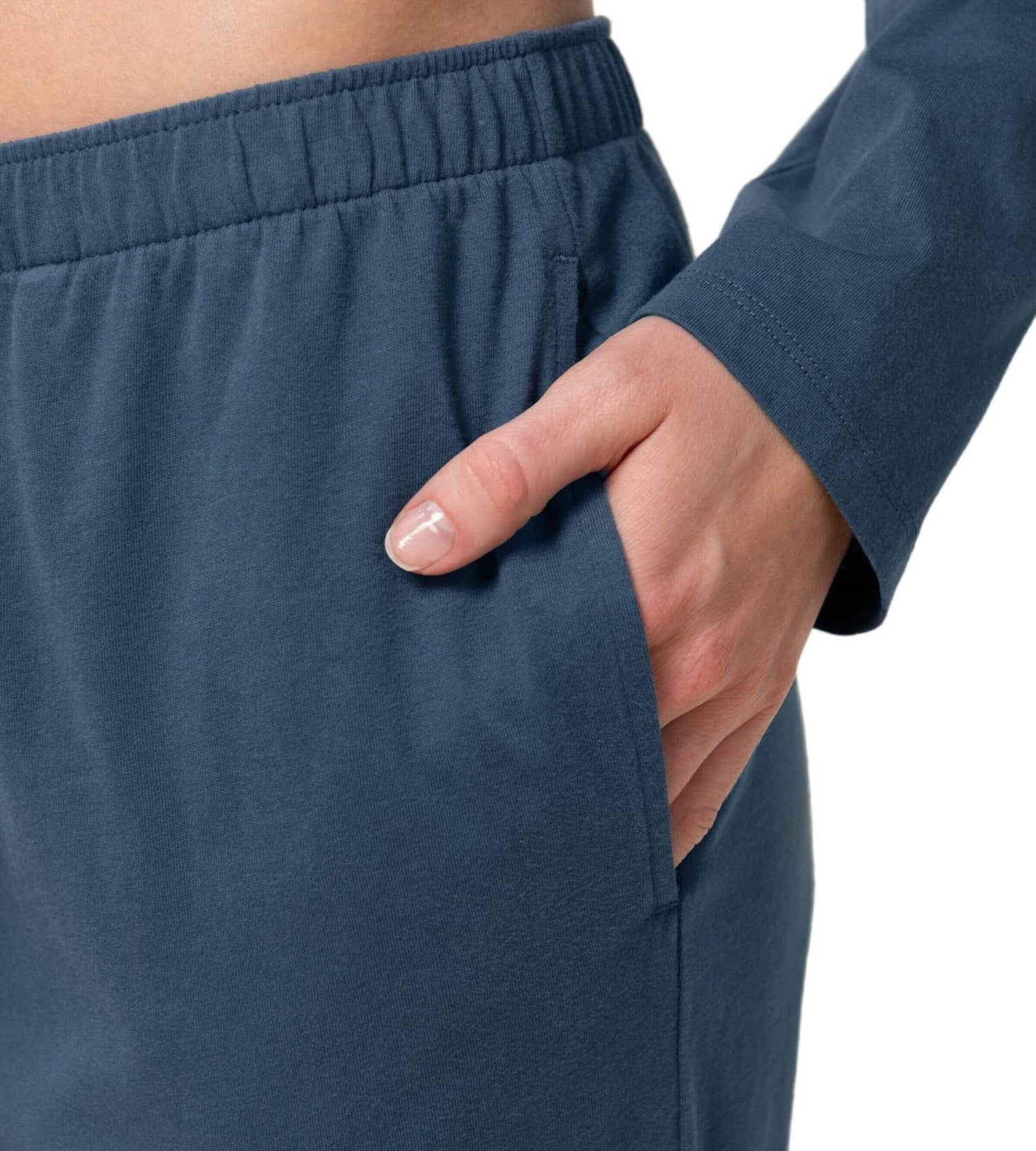 TRIUMPH - סט פיג'מה לנשים בצבע כחול - MASHBIR//365