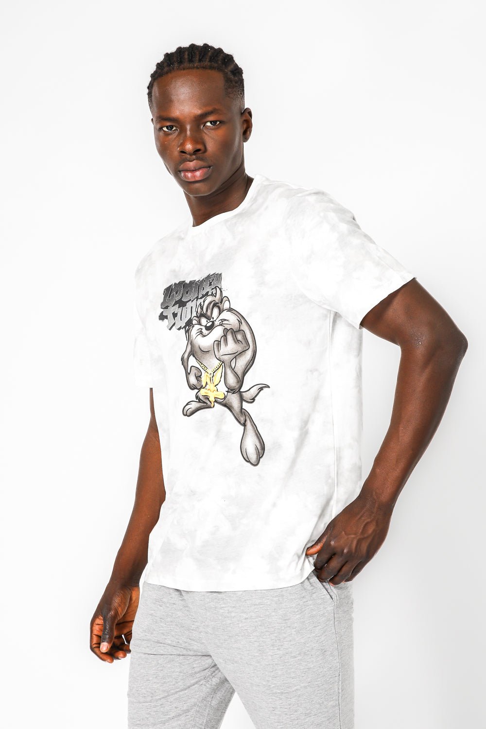 DELTA - סט פיגמה מיני מי טאז בצבע לבן - MASHBIR//365