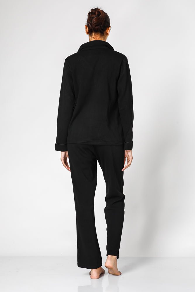 DELTA - סט פיגמה מכופתרת מבד רך ונעים במיוחד - MASHBIR//365