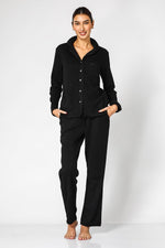 DELTA - סט פיגמה מכופתרת מבד רך ונעים במיוחד - MASHBIR//365