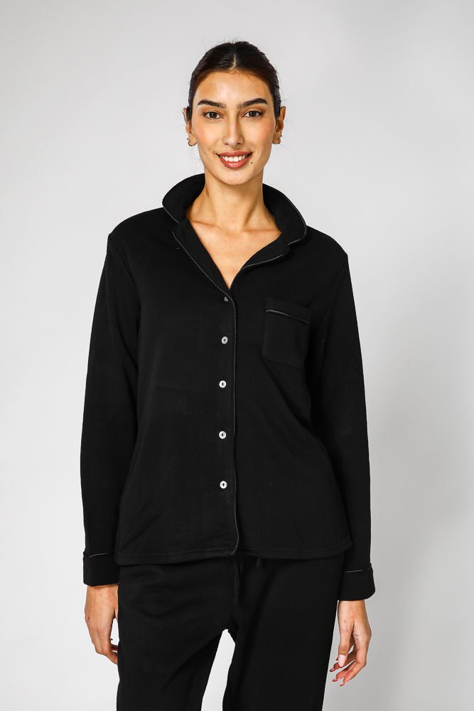 DELTA - סט פיגמה מכופתרת מבד רך ונעים במיוחד - MASHBIR//365