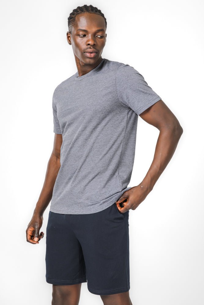 DELTA - סט פיג'מה סופימה פסים לגברים בצבע NAVY - MASHBIR//365