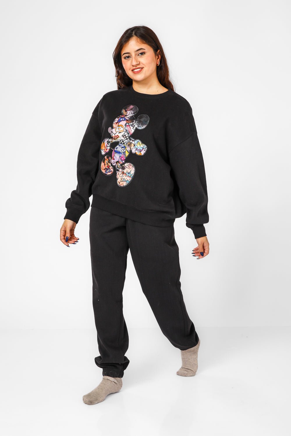 DELTA - סט פיג’מה תלת מימד מבד פוטר MICKEY - MASHBIR//365