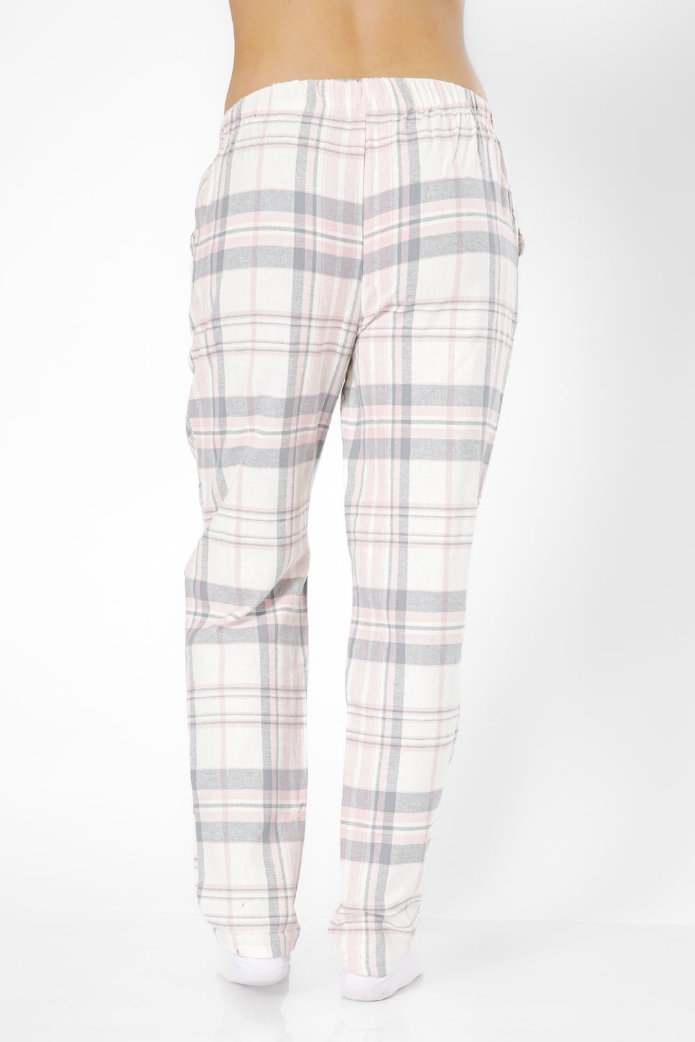 BONITA DE MAS - סט פיג'מה חולצת מכנס פלנל - MASHBIR//365