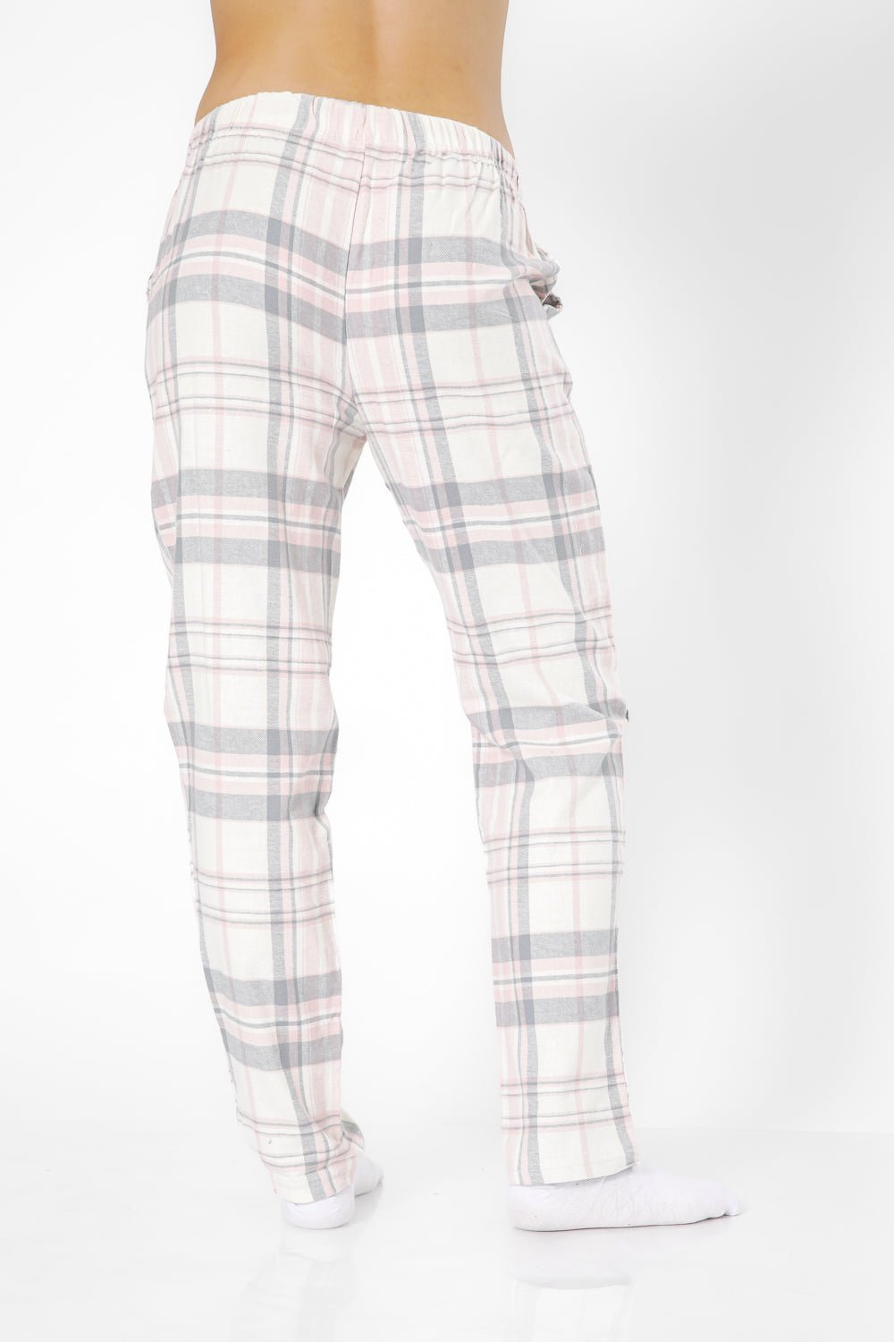 BONITA DE MAS - סט פיג'מה חולצת מכנס פלנל - MASHBIR//365