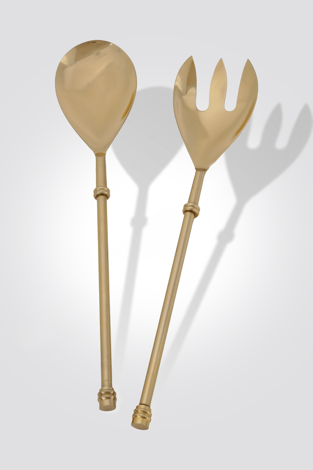 Private Collection - סט כפות הגשה פלדת אל חלד צבע זהב - MASHBIR//365