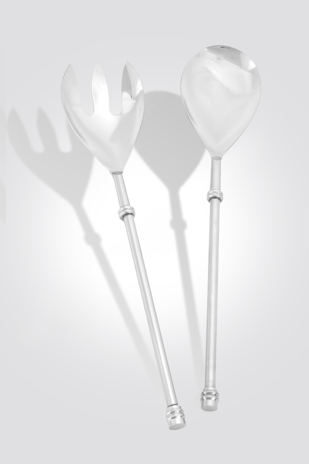 Private Collection - סט כפות הגשה פלדת אל חלד בצבע כסף - MASHBIR//365