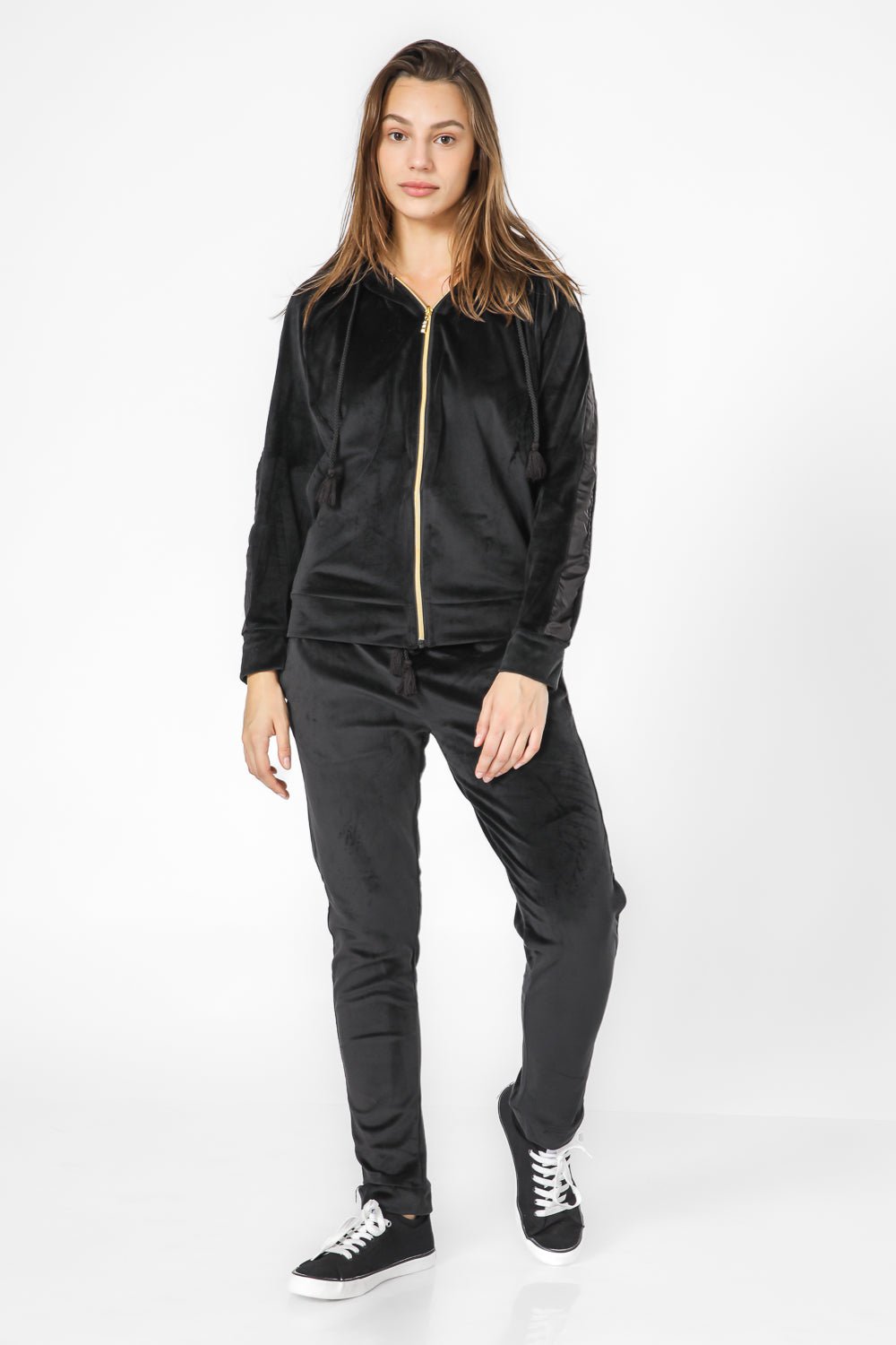 TEHABAD - סט קפוצון עם רוכסן קטיפה - MASHBIR//365