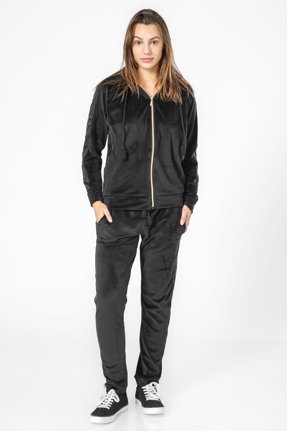 TEHABAD - סט קפוצון עם רוכסן קטיפה - MASHBIR//365