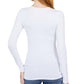 2 חולצות ארוכות לנשים V BASIC צבע לבן - MASHBIR//365 - 2