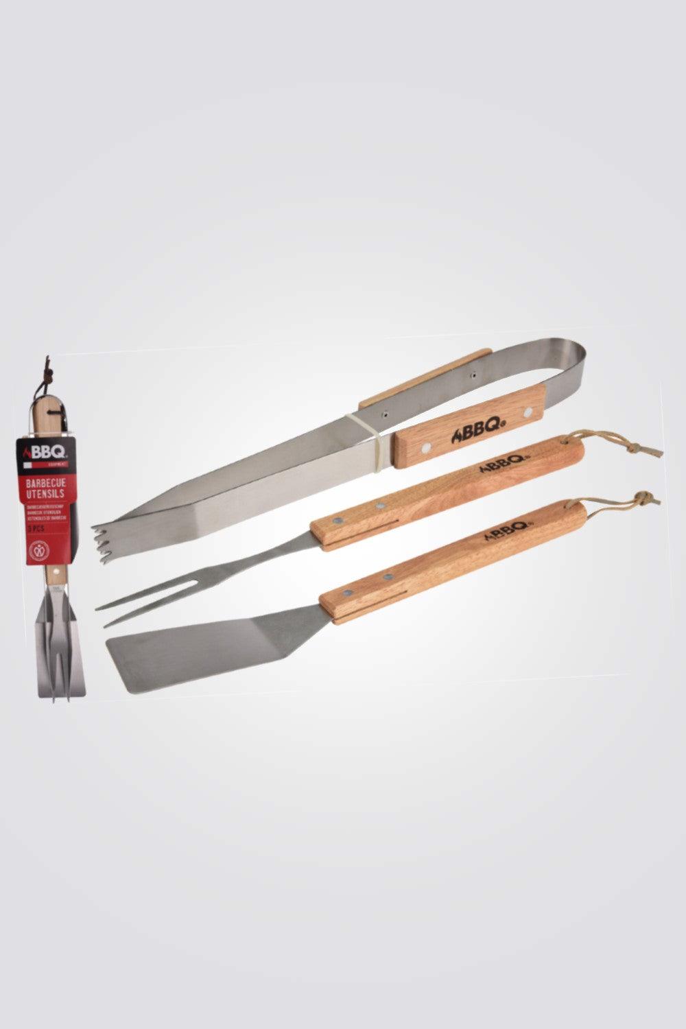 BBQ - סט כלים לברביקיו 3 חלקים - MASHBIR//365