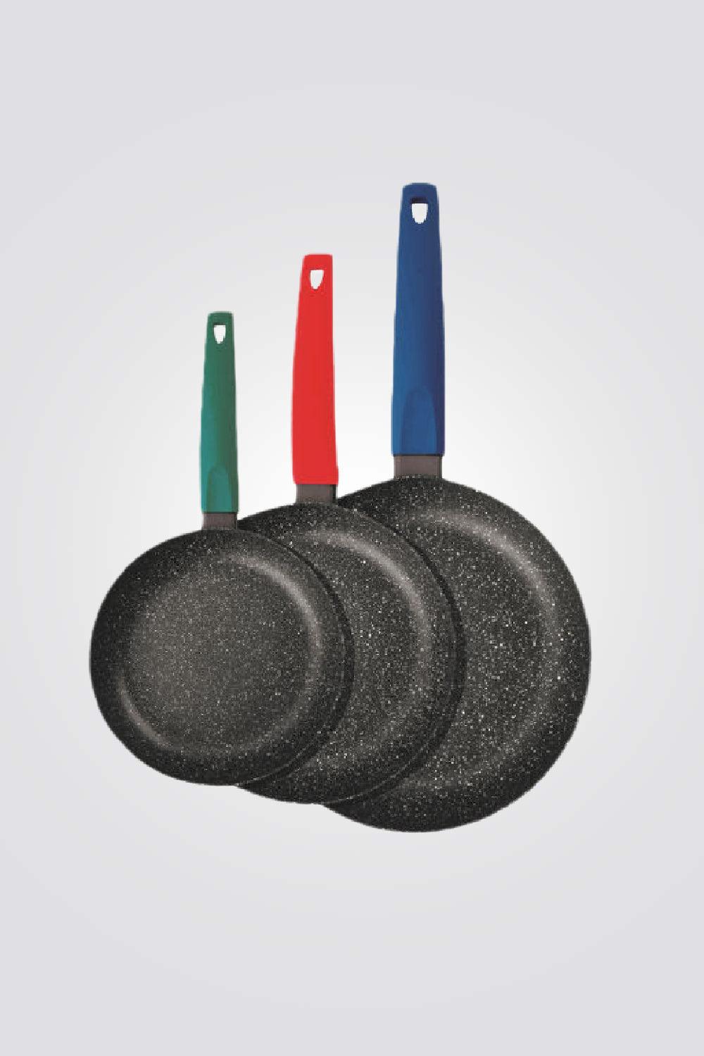 SOLTAM - סט מחבתות 20+24+28 ס"מ RAINBOW - MASHBIR//365