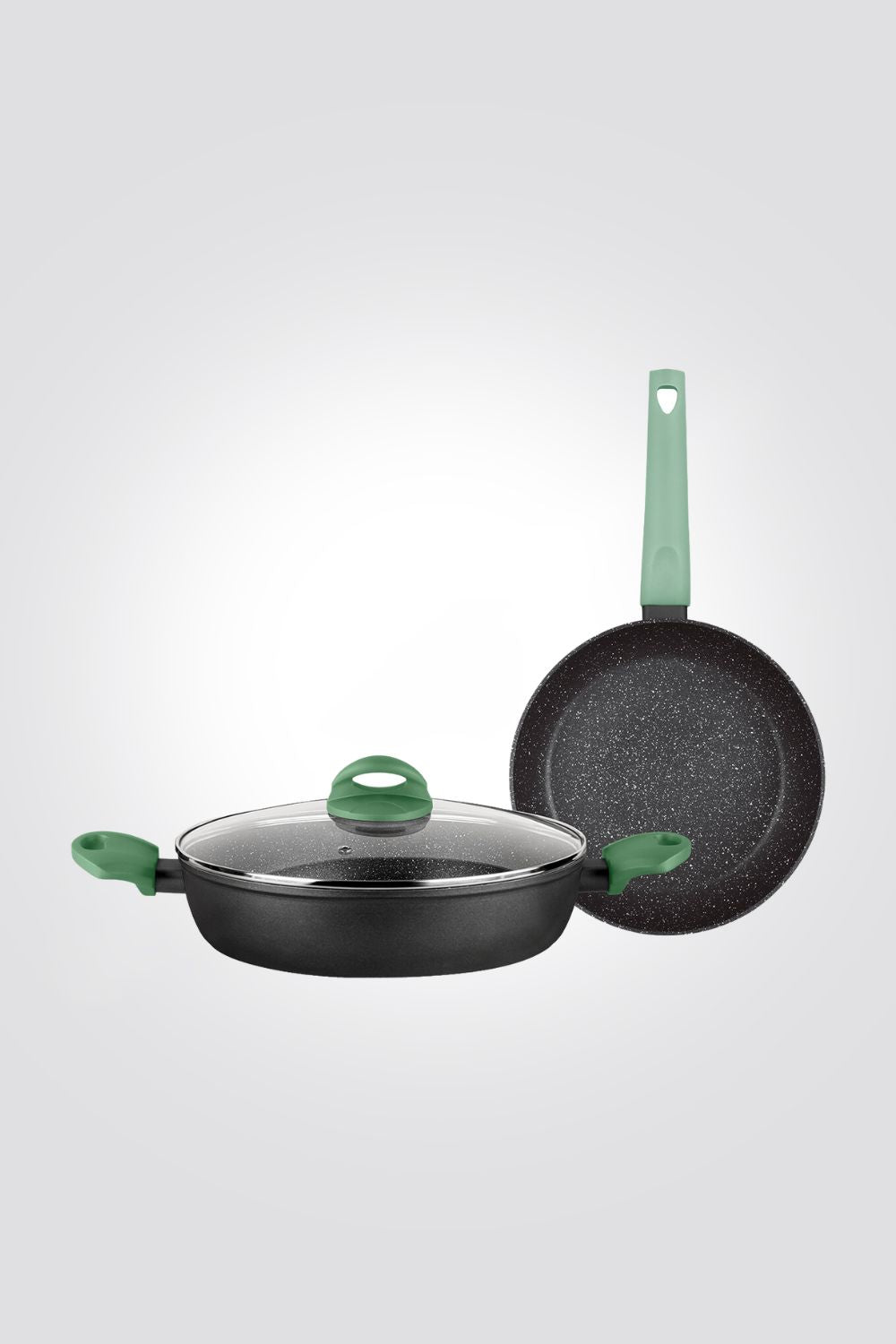 LAGUILE - סט מחבתות 24 ס"מ + סוטאז' 28 ס"מ סדרת STONE - MASHBIR//365