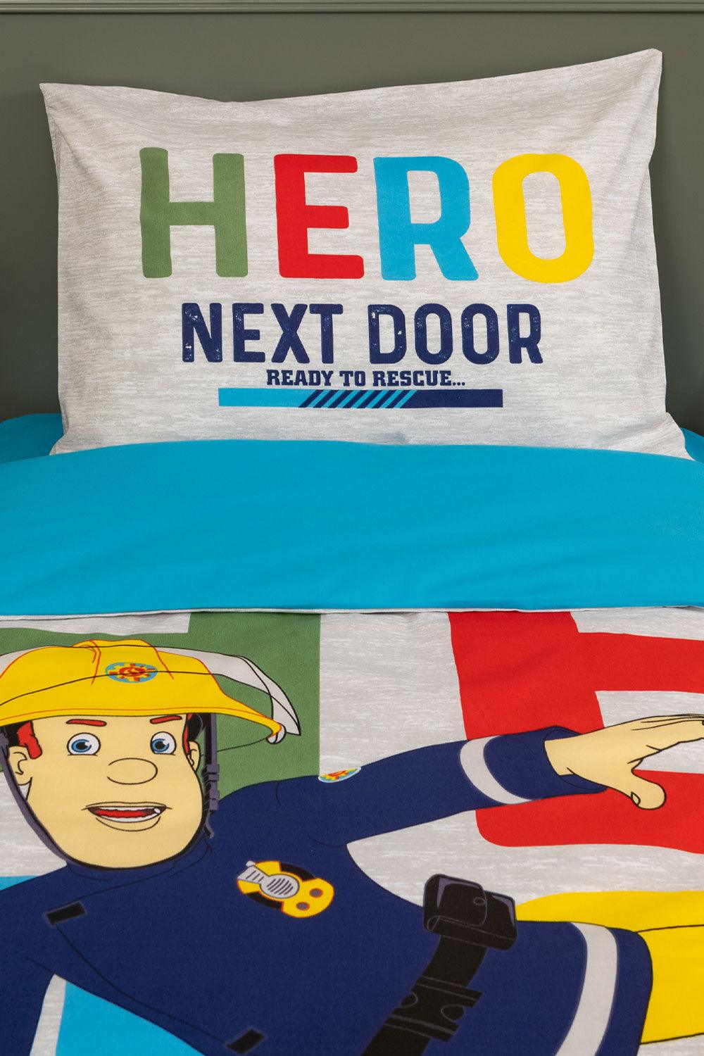 DISNEY - סט מצעים 120/200 מיטה וחצי FIREMAN SAM - MASHBIR//365