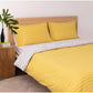 GAP - סט מצעים 180/200 כותנה למיטה זוגית רחבה גוון צהוב - MASHBIR//365 - 5