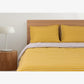 GAP - סט מצעים 180/200 כותנה למיטה זוגית רחבה גוון צהוב - MASHBIR//365 - 2